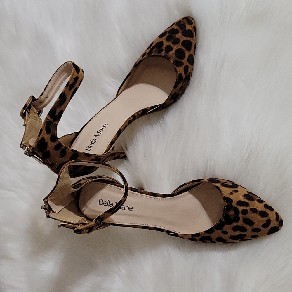 Leopard Heels Size 9